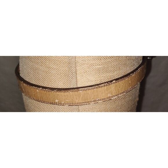 Nocona Belt Co Brown w silver hardware Size 32 USA Made Western Rodeo - Picture 4 of 9